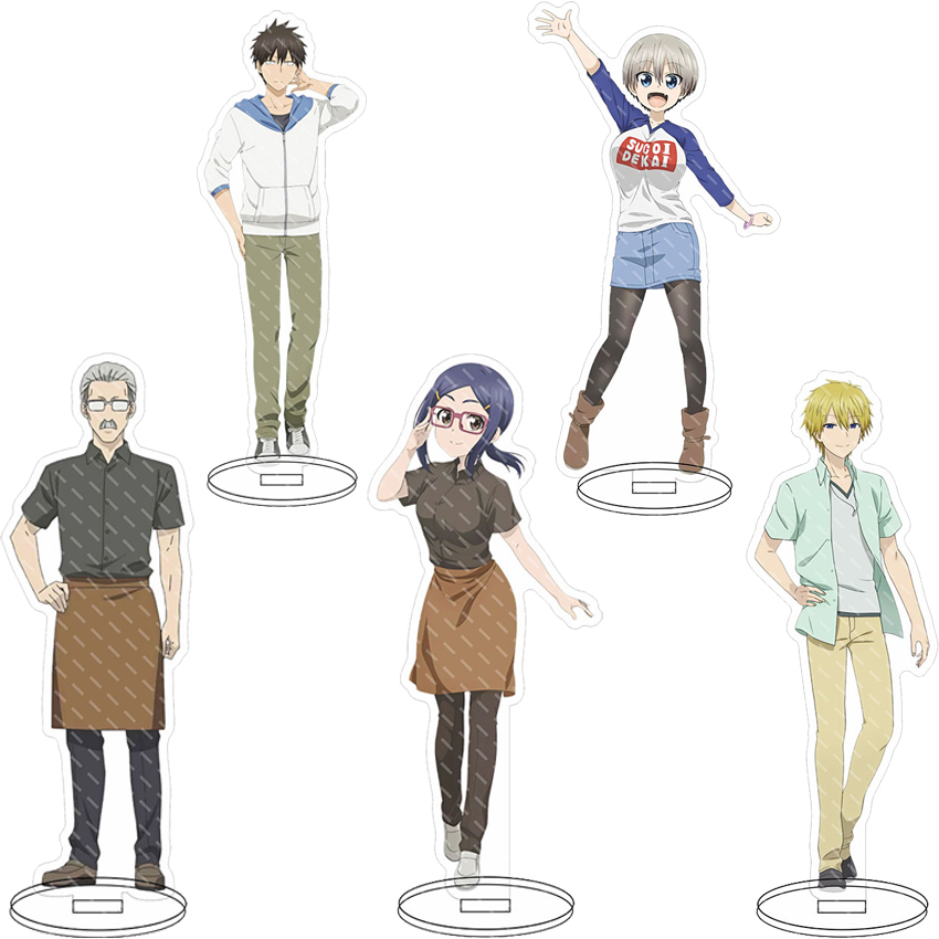 Anime Merchandise Toys - ستاند أكريليك أنمي بطول 16 سم