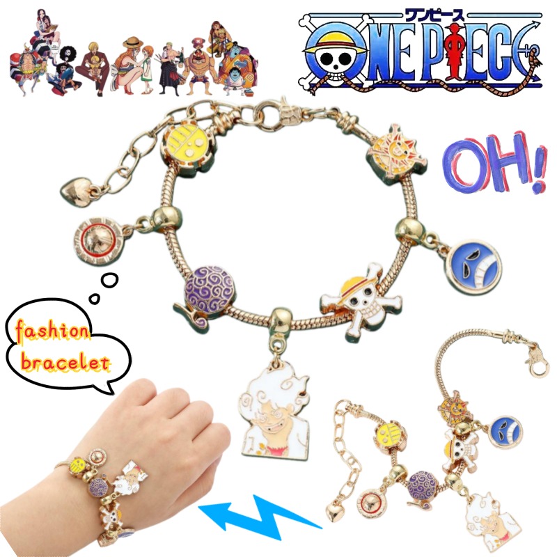 Anime Cosplay Merchandise - سوار مخصص إبداعي من One Piece