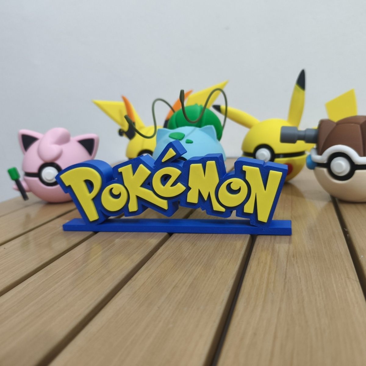 Anime Cosplay Merchandise - تمثال بوكيمون بشعار مميز، نموذج جديد،